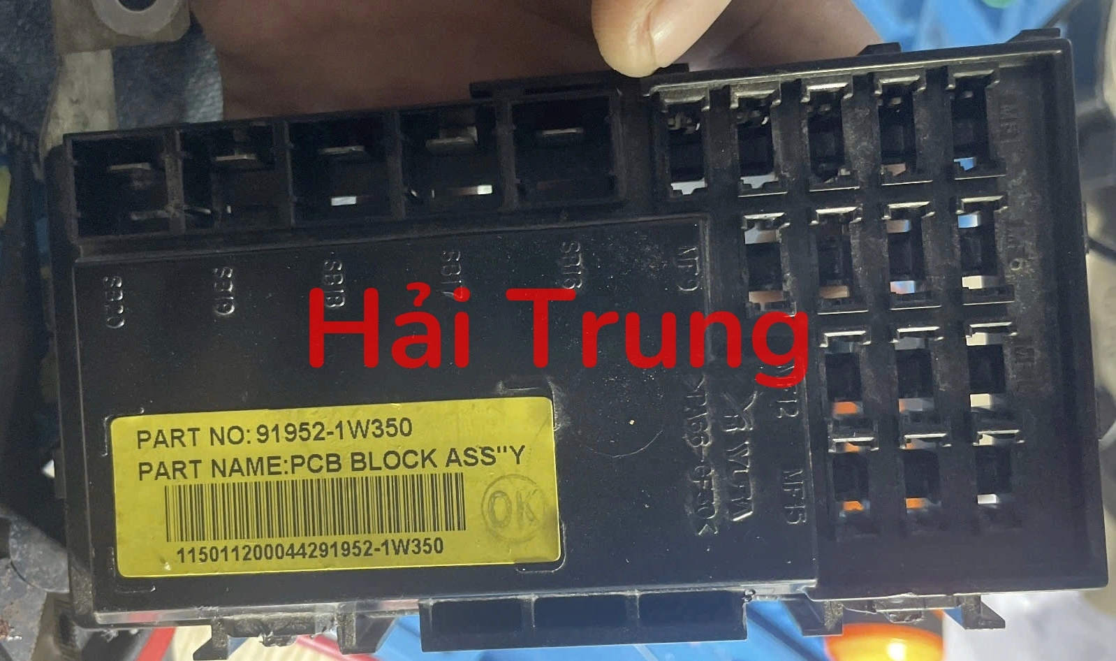 Hộp cầu trì Kia Rio Tháo xe 919521W350