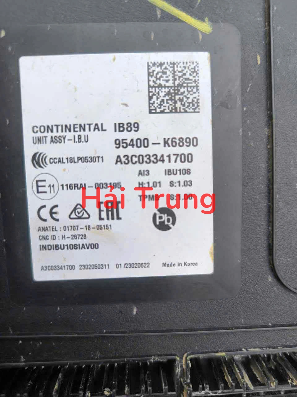 Hộp body Hyundai I10 2021-2024 Tháo xe 95400K6890