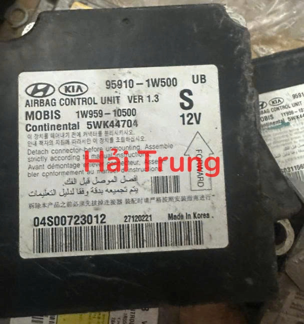 959101W500 Hộp điều khiển túi khí Kia Rio 2011-2015 Tháo Xe