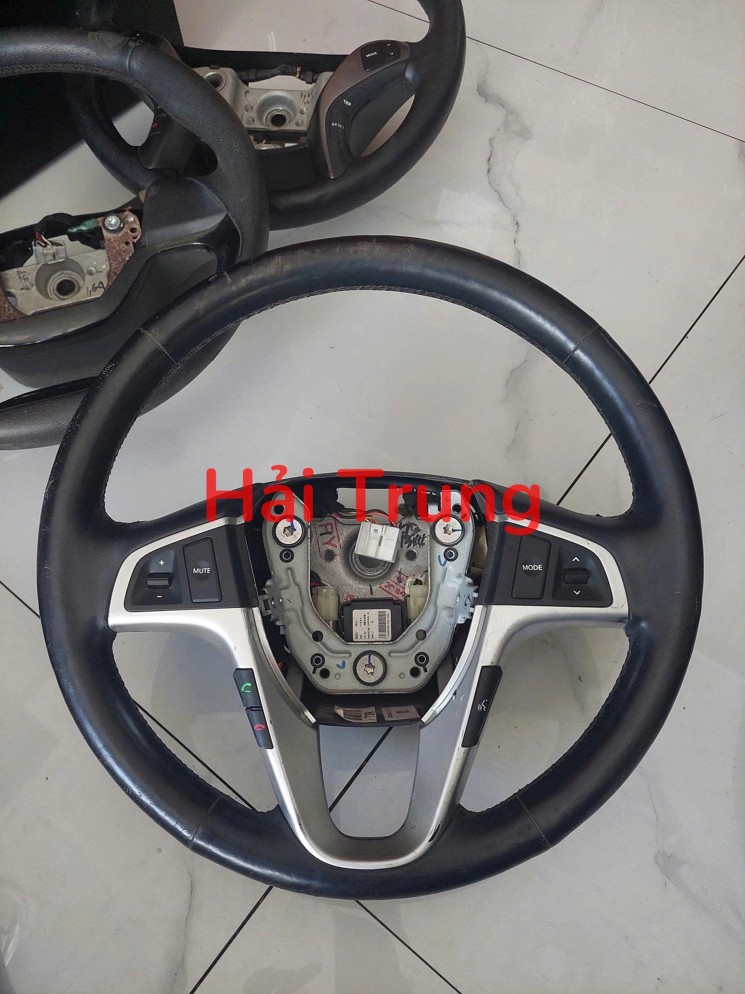 Tháo xe Vô lăng Hyundai Kia Accent, Elantra