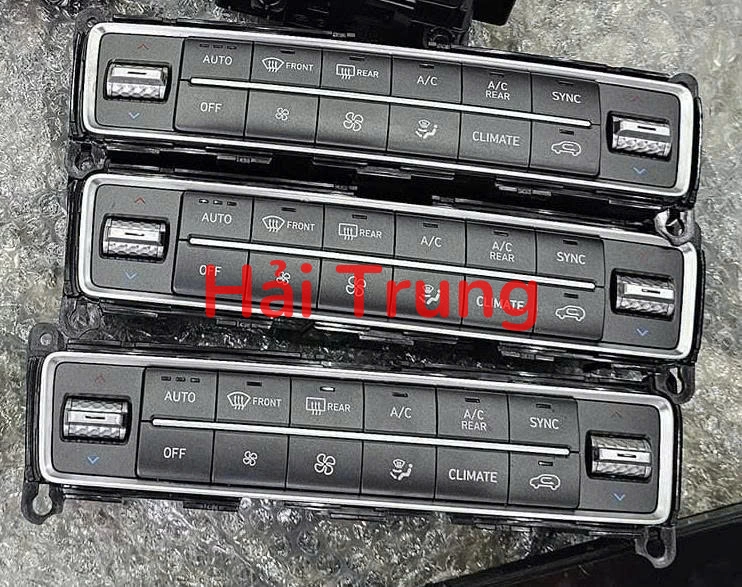 Cụm công tắc điều hòa AC Hyundai Santafe 2022-2026 Tháo xe Zin