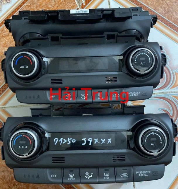 Tháo xe bảng điều khiển công tắc điều hòa Ac Hyundai Kona 2018-2020