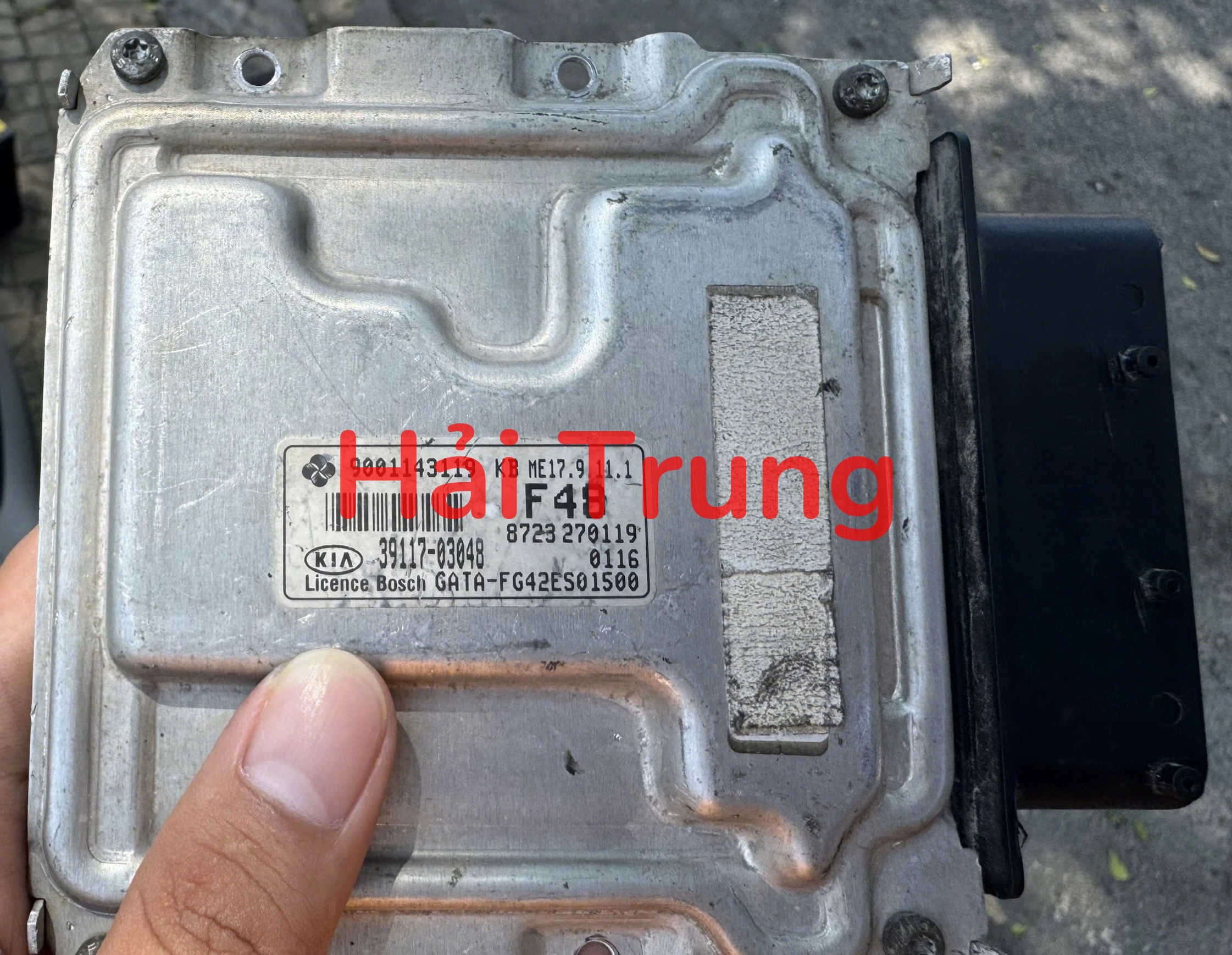 Hộp điều khiển động cơ Hộp đen ECU Kia Morning MT Tháo Xe 3911703048