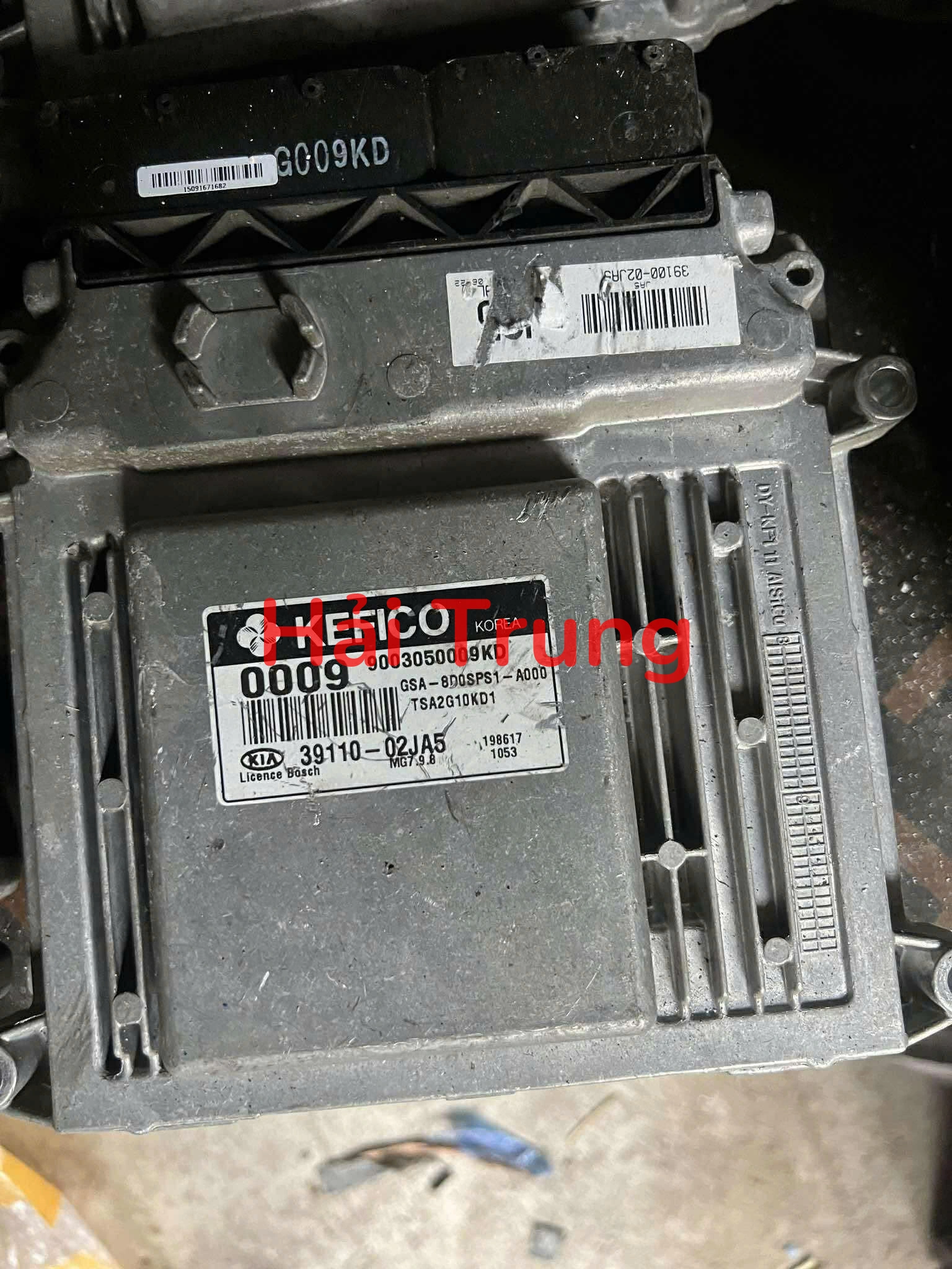 Tháo xe Hộp điều khiển động cơ hộp đen Ecu Morning Picanto 3911002JA5