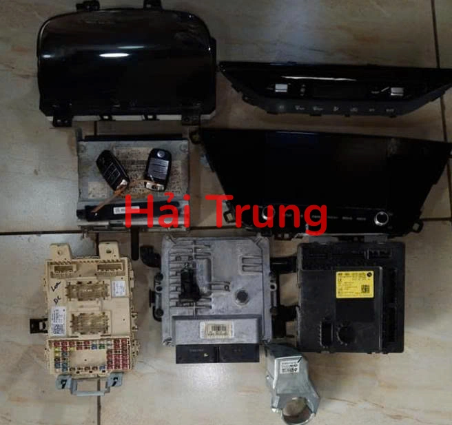 Full bộ điện, bộ nổ, hộp điện đầy đủ Kia Carens máy dầu Tháo Xe