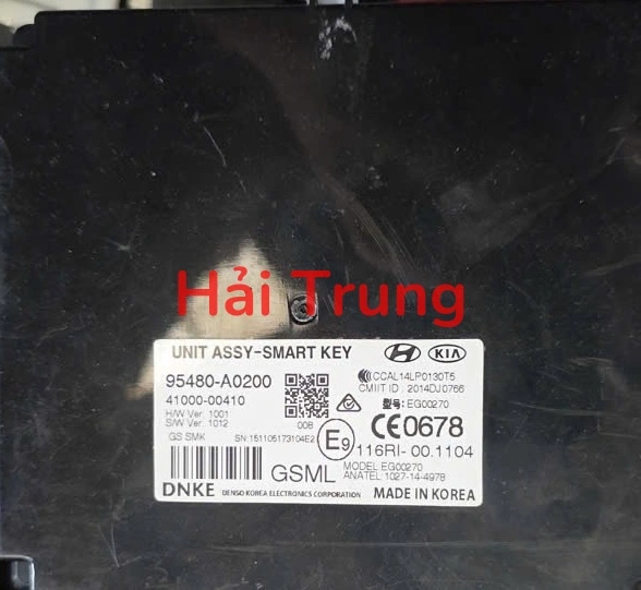 Hộp điều khiển chìa khóa Hyundai Creta Tháo xe 95480A0200