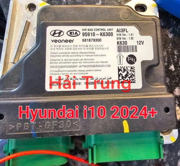 Hộp điều khiển túi khí Hyundai I10 2024-2026 Tháo Xe 95910K6300