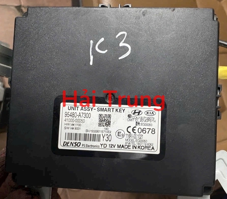 Hộp Smart Key Kia K3 Cerato 2013-2016 95480A7300