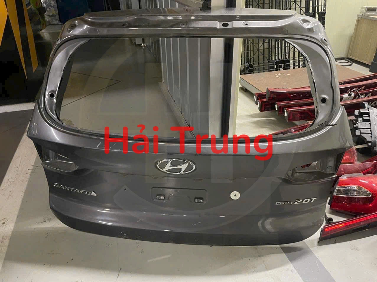 Nắp cốp sau Hyundai Santafe 2022 Tháo xe Zin keo chỉ
