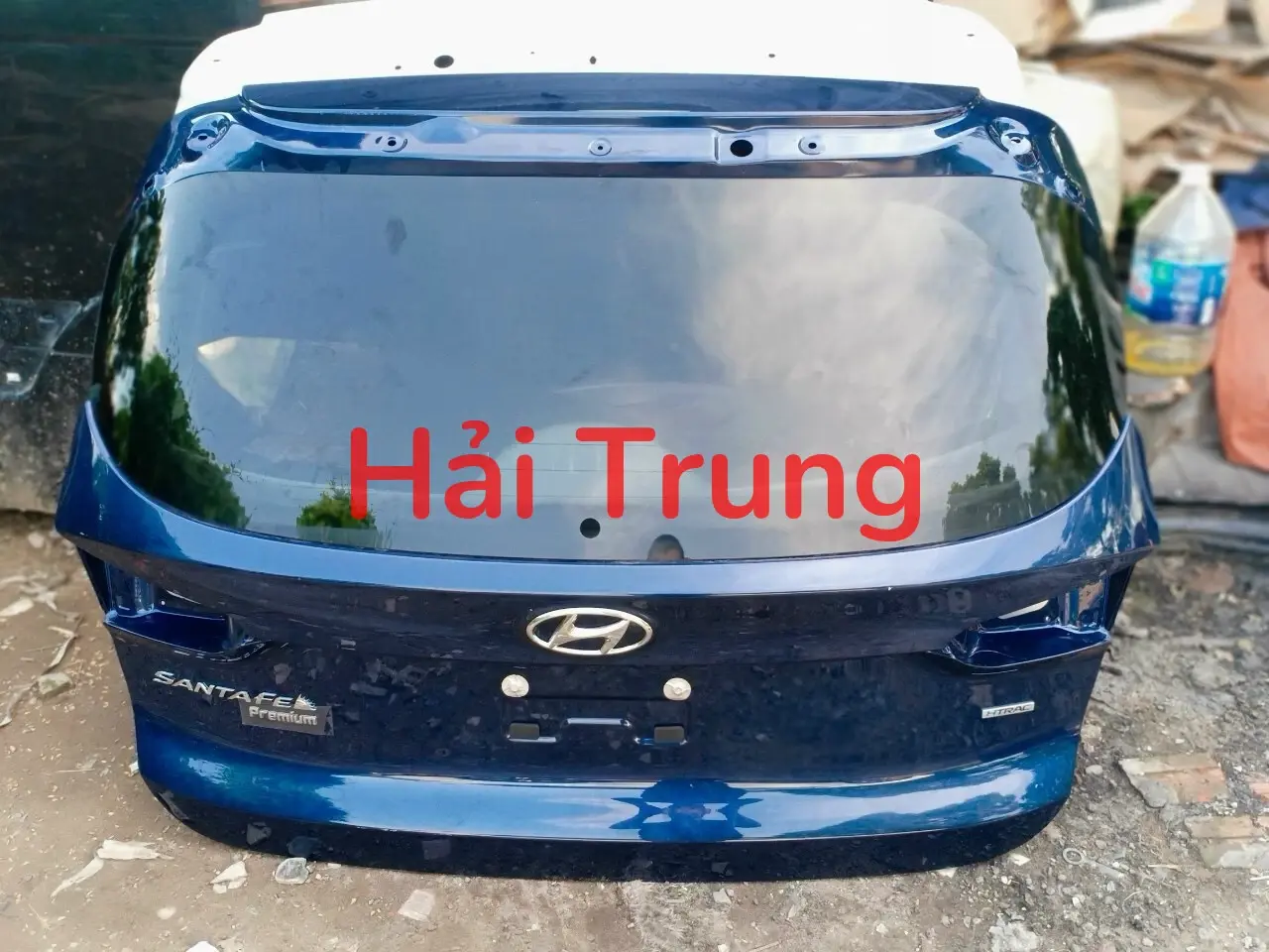 Cốp hậu Hyundai Santafe 2019-2021 Tháo xe zin keo chỉ