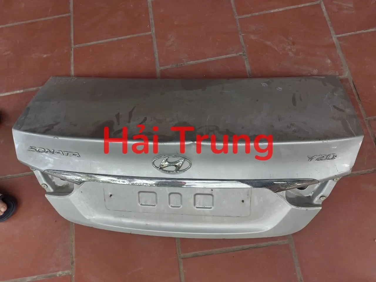 Nắp cốp sau Hyundai Sonata 2009-2013 Tháo xe Zin keo chỉ
