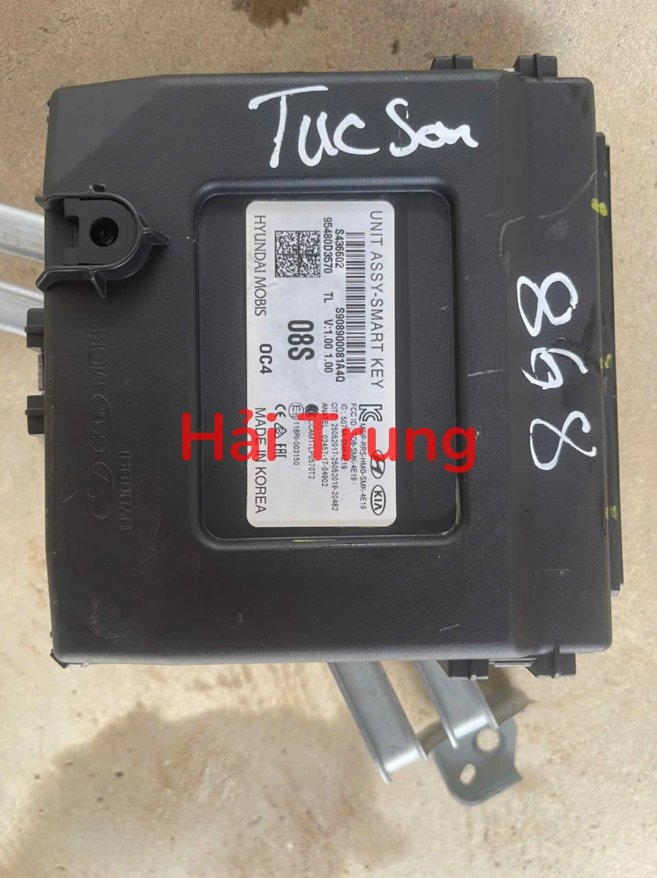 Hộp điều khiển chìa khóa thông minh Hyundai Tucson 2019-2021 95480D3570