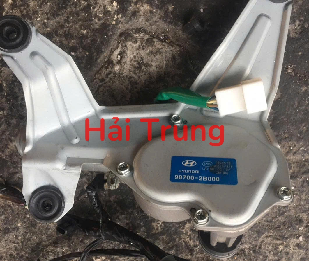 987002B000 Mô tơ gạt mưa sau Hyundai Santafe 2009 2010 Tháo Xe