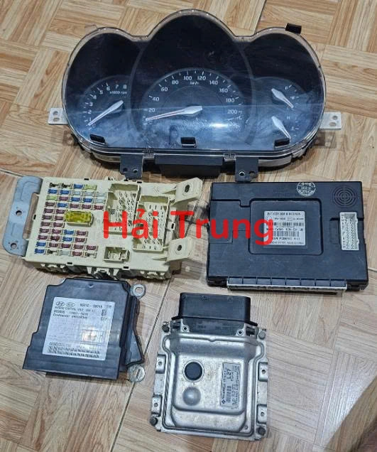 Tháo Xe Full set nổ, bộ nổ, hộp điện đầy đủ Kia Rio