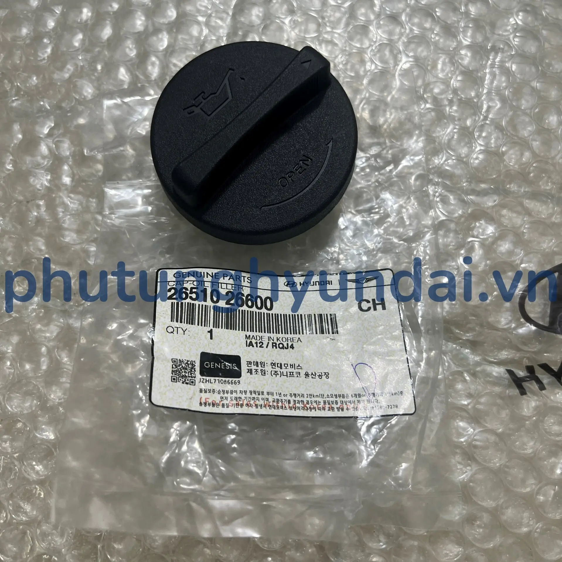 Nắp nhớt Kia Cerato chính hãng