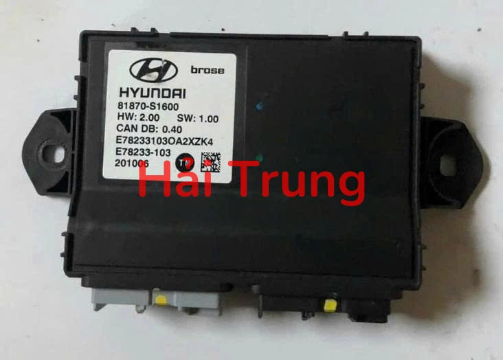 81870S1600 Hộp điều khiển mở cốp Hyundai Santafe 2020-2022 Tháo Xe
