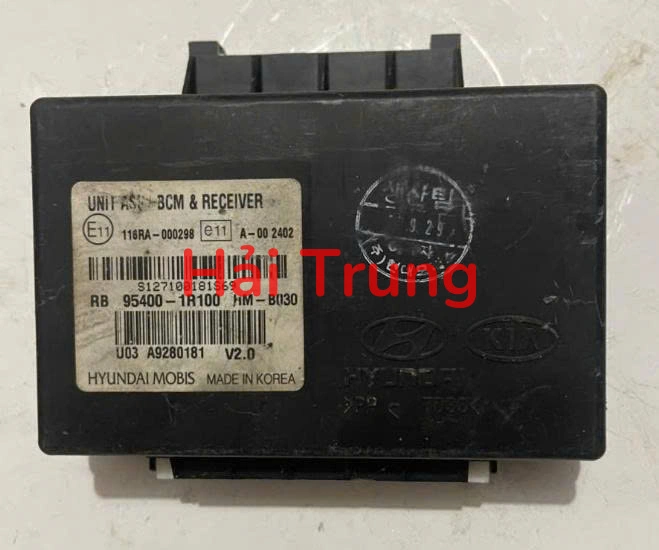 954001R100 Hộp điều khiển thân xe BCM Hyundai Accent 2011-2015 Tháo Xe