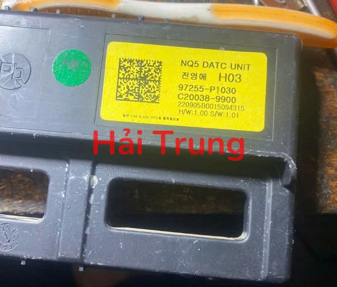 97255P1030 Hộp điều khiển điều hòa Kia Sportage 2022-2025 Tháo xe