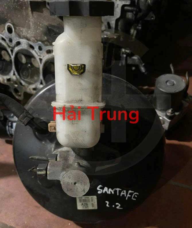 Bầu trợ lực phanh Hyundai Santafe 2010 2.2 Tháo Xe