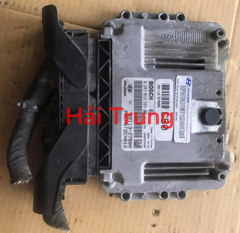 3911327800 Hộp điều khiển động cơ Ecu Hyundai Santafe 2009 2010 Tháo Xe