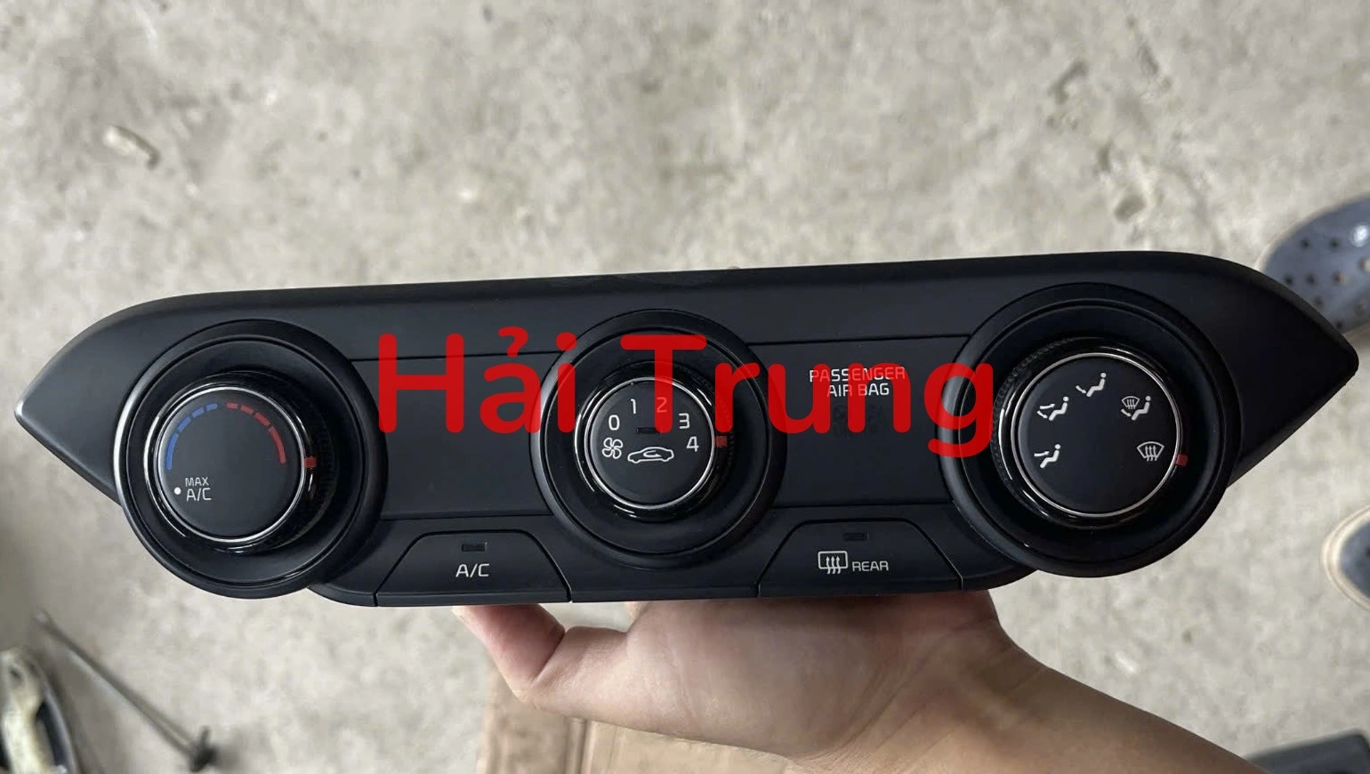 Bảng điều khiển công tắc điều hòa AC Kia Cerato 2020-2024 Tháo Xe 97250M6060