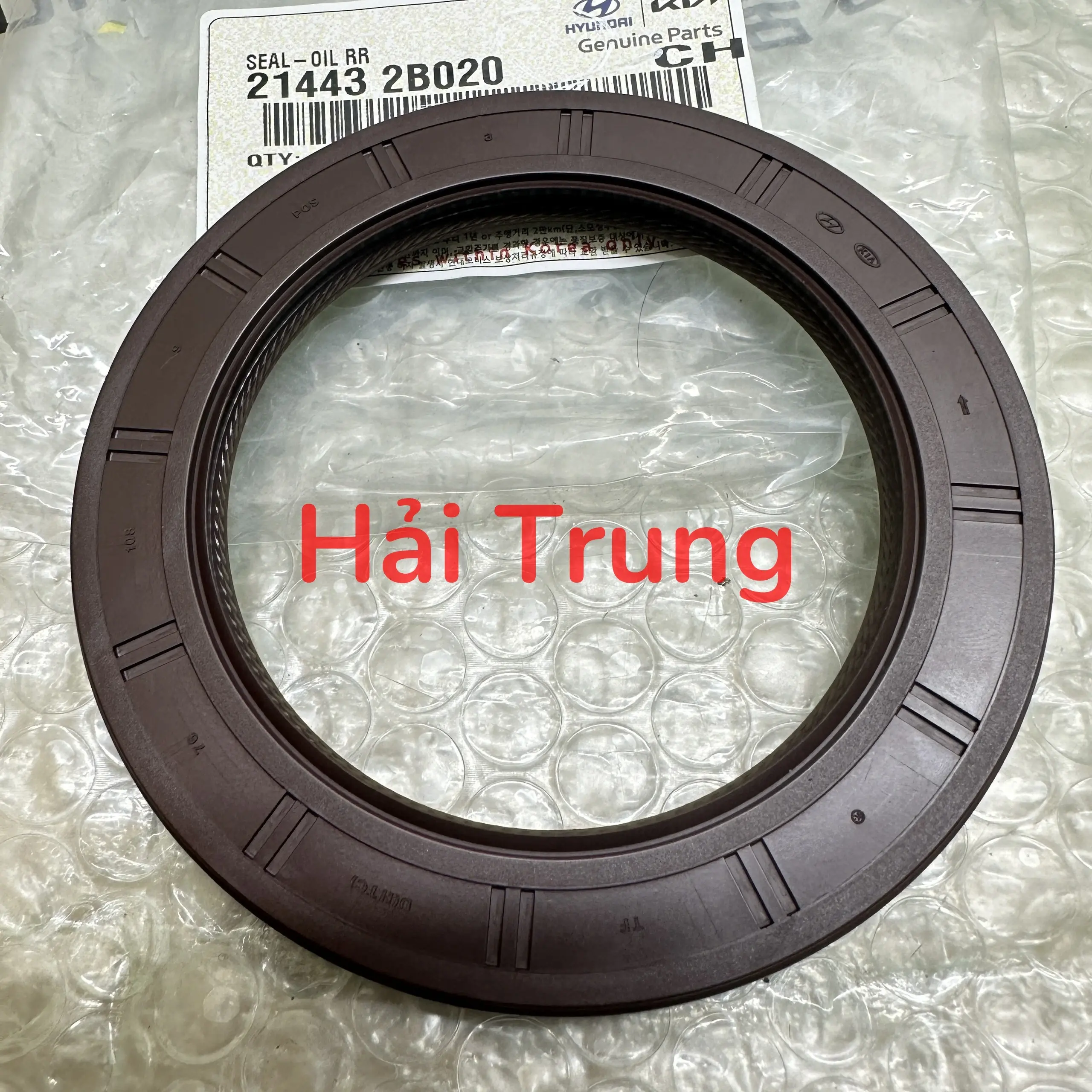 Phớt đuôi trục cơ Forte, Elantra, Cerato, Accent, Rio chính hãng 214432B020.