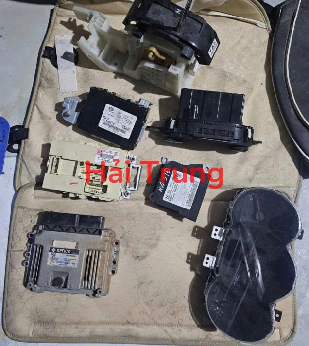 Full bộ điện, bộ nổ, hộp điện đầy đủ Kia Morning Tháo Xe