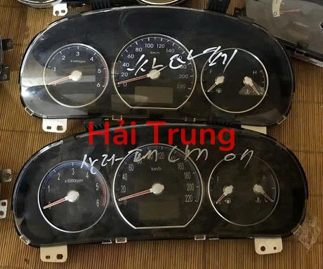 Tháo xe Đồng hồ táp lô Hyundai Santafe 2007 2008 2009