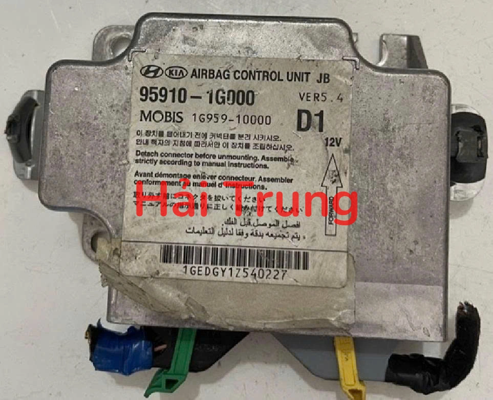 959101G000 Hộp điều khiển túi khí Kia Pride Tháo Xe