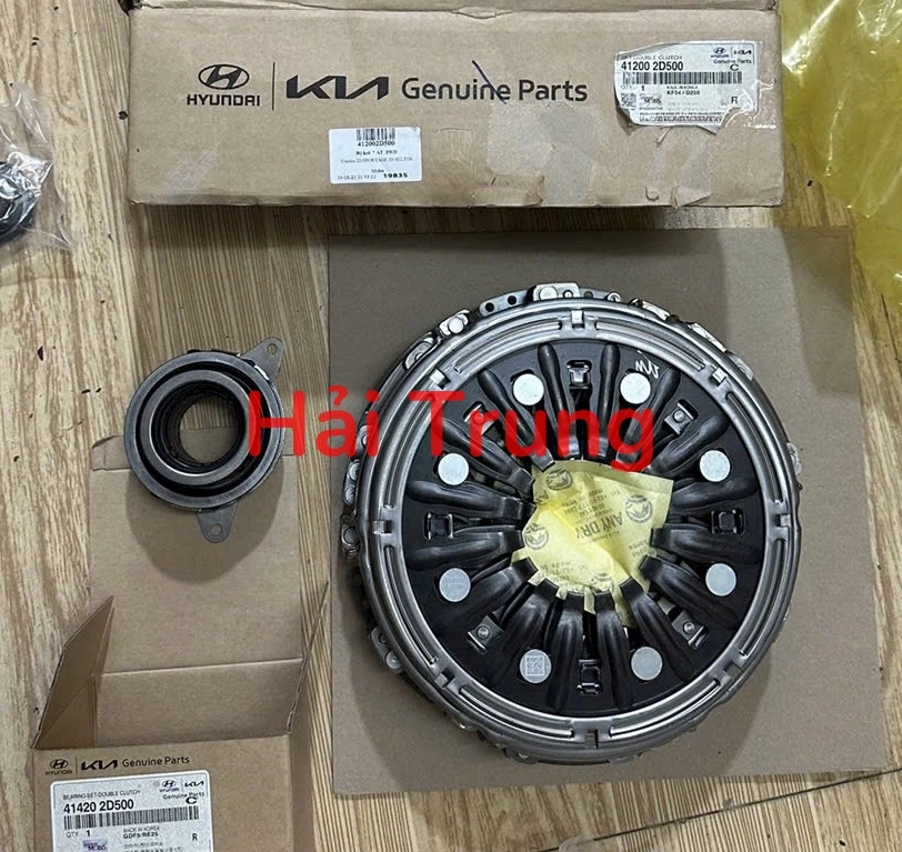 412002D500 Bộ lá côn bàn ép (Bộ ly hợp kép) Elantra, Seltos, Tucson, Kona