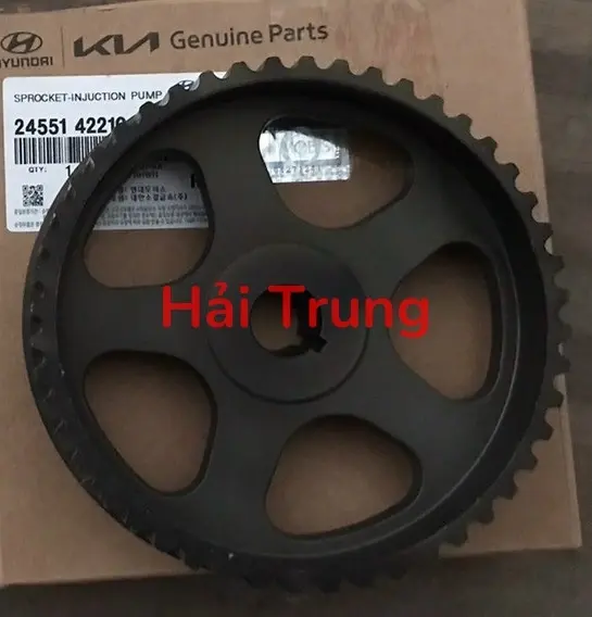 Bánh răng lai bơm cao áp Hyundai 1T chính hãng 2455142210