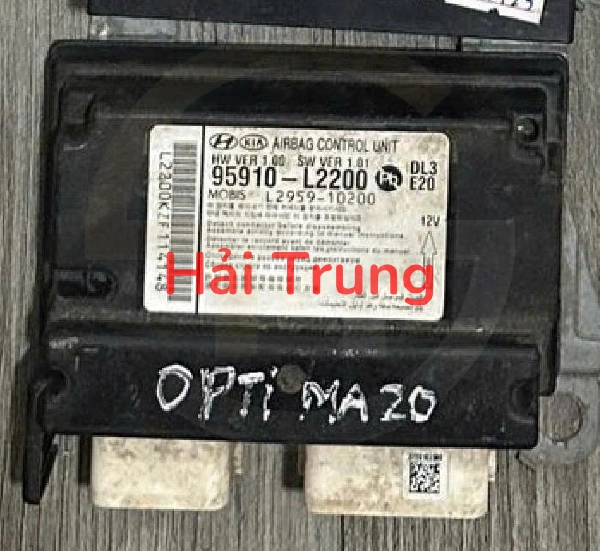 95910L2200 Tháo xe Hộp điều khiển túi Kia Optima 2020