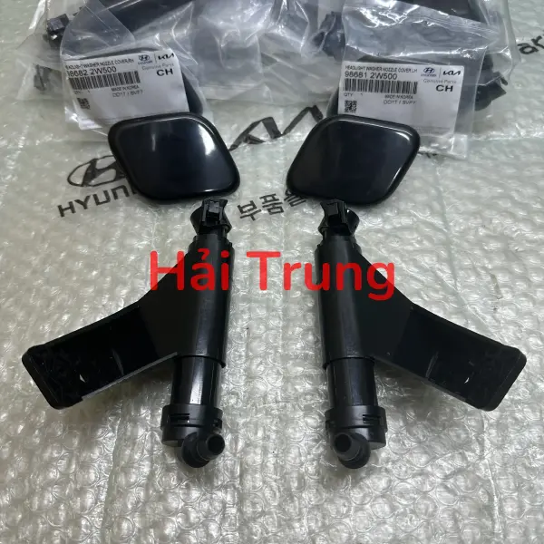 Nắp đậy + vòi phun nước rửa đèn pha Hyundai Santafe 2015-2018 cao cấp 986722W500 986712W500 986812W500 98682W500