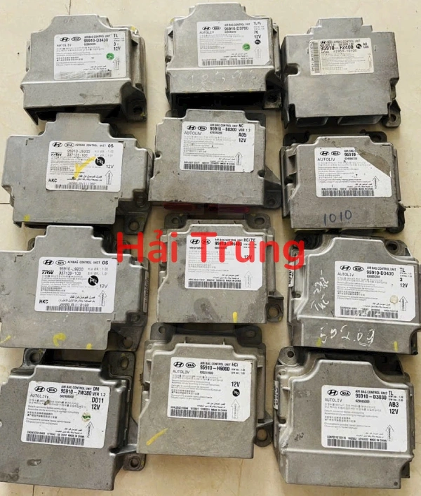 Tháo xe Hộp điều khiển túi khí Hyundai Kia Santafe, Tucson, Sorento, Carnival, Sonet