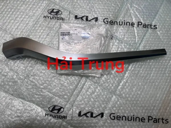 Nẹp mạ ca lăng Hyundai Santafe 2022-2023 chính hãng 86596S1600 86595S1600