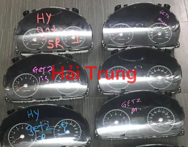 Đồng hồ táp lô Hyundai Getz 2006-2010 Tháo xe Zin