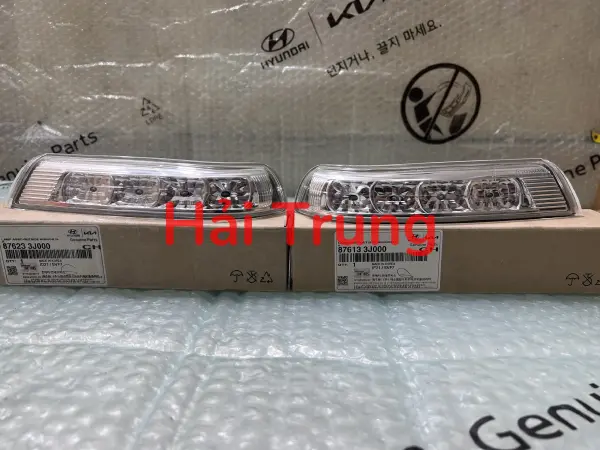 Xi nhan gương chiếu hậu Hyundai Santafe chính hãng