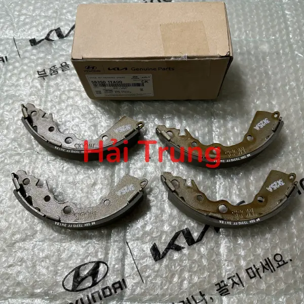 Má phanh sau guốc Kia Morning 2016 chính hãng