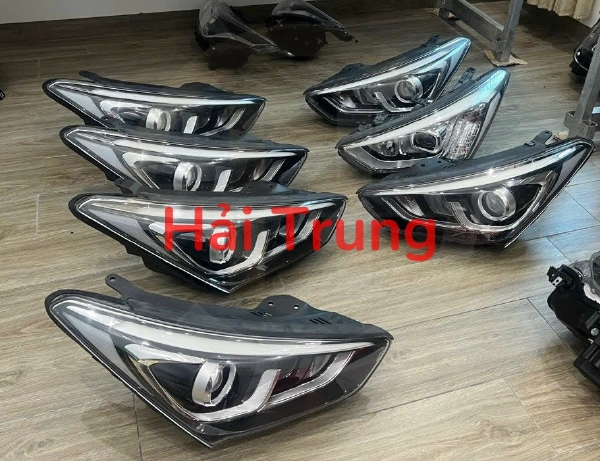 ĐÈN PHA KIA HYUNDAI SANTAFE 2016 2017 2018 THÁO XE