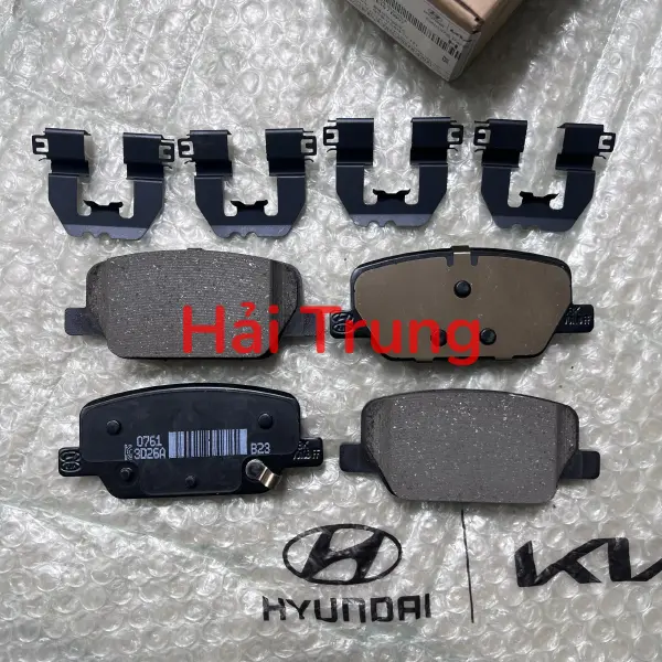 Má phanh sau Hyundai Santafe 2020 chính hãng