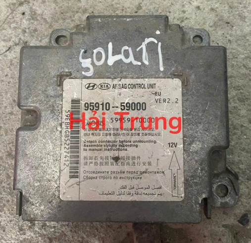 9591059000 Hộp điều khiển túi khí Hyundai Solati Tháo xe