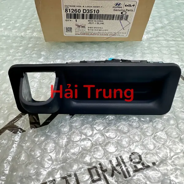 Tay mở cốp sau Hyundai Tucson 2019-2021 chính hãng 81260D3510