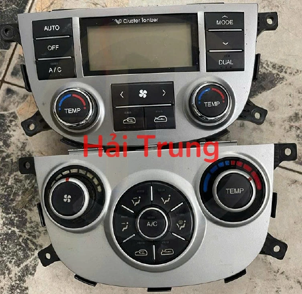 Bảng điều khiển điều hòa Hyundai Santafe 2006-2009 Tháo xe