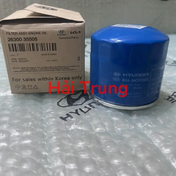 Lọc nhớt động cơ Hyundai Santafe chính hãng