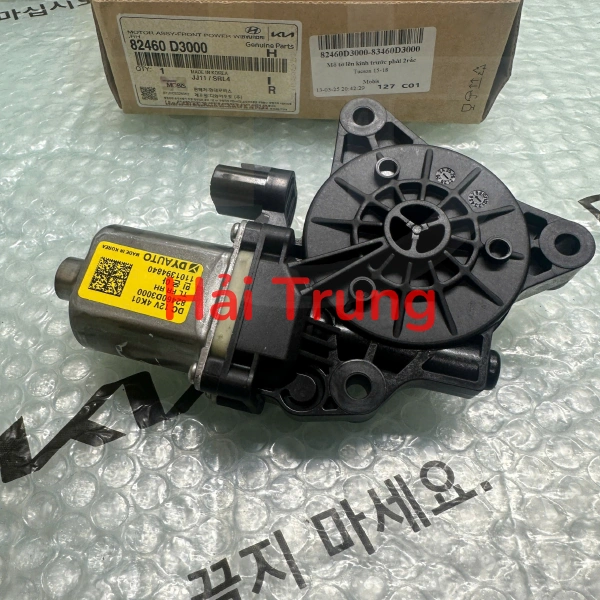 Mô tơ lên xuống kính trước Hyundai Tucson 2015-2020 82460D3000 82450D3010