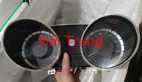 Tháo xe đồng hồ táp lô Hyundai Sonata 2012 2013 2014