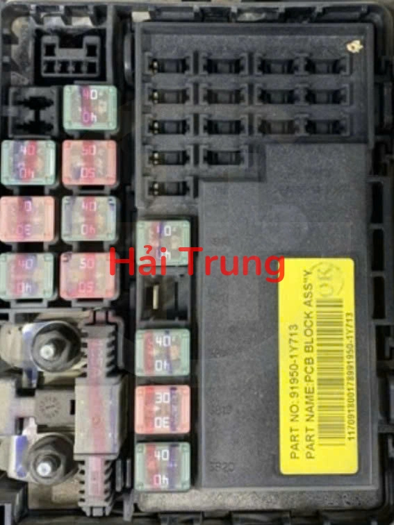 919501Y713 Tháo xe Hộp cầu trì Kia Morning 2011-2015