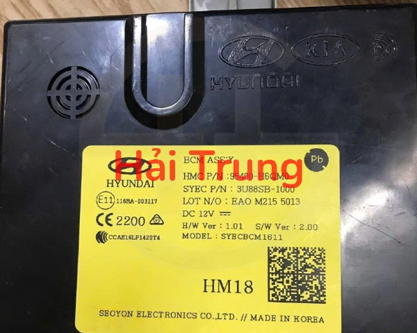 95400H6QM0 Hộp điều khiển điện thân xe BCM Hyundai Accent Tháo Xe