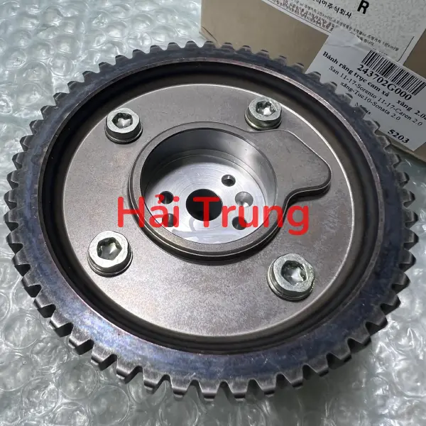 Bánh răng trục cam xả Hyundai Santafe chính hãng