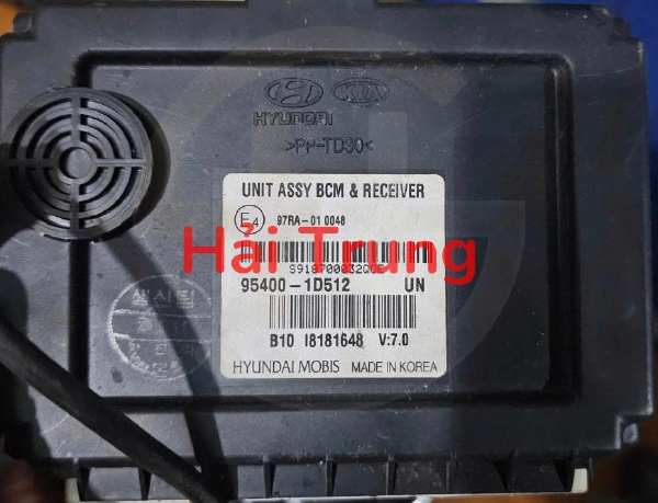 954001D512 Tháo xe Hộp điều khiển điện thân xe BCM Kia Carens 2006-2012